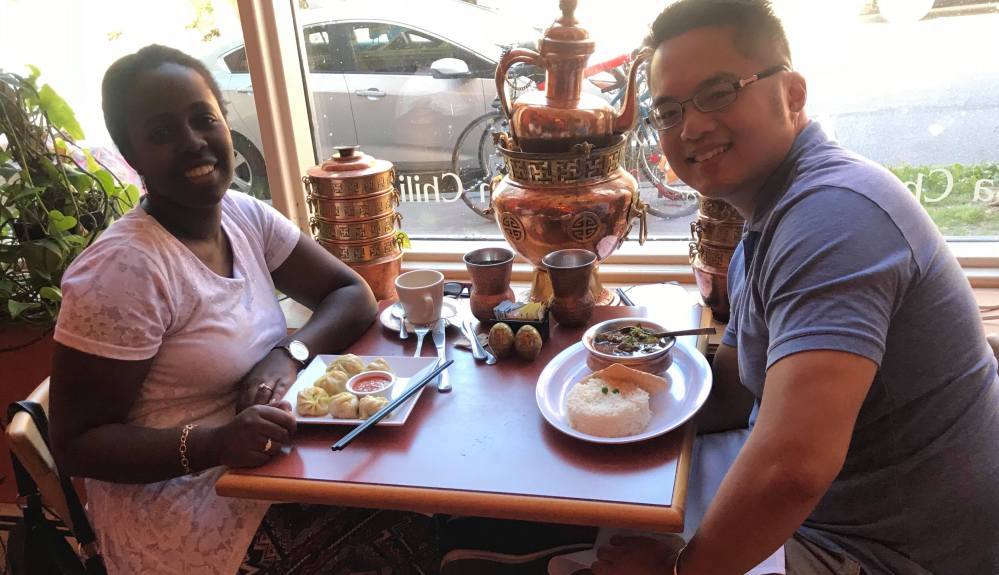 A nice Nepalese lunch