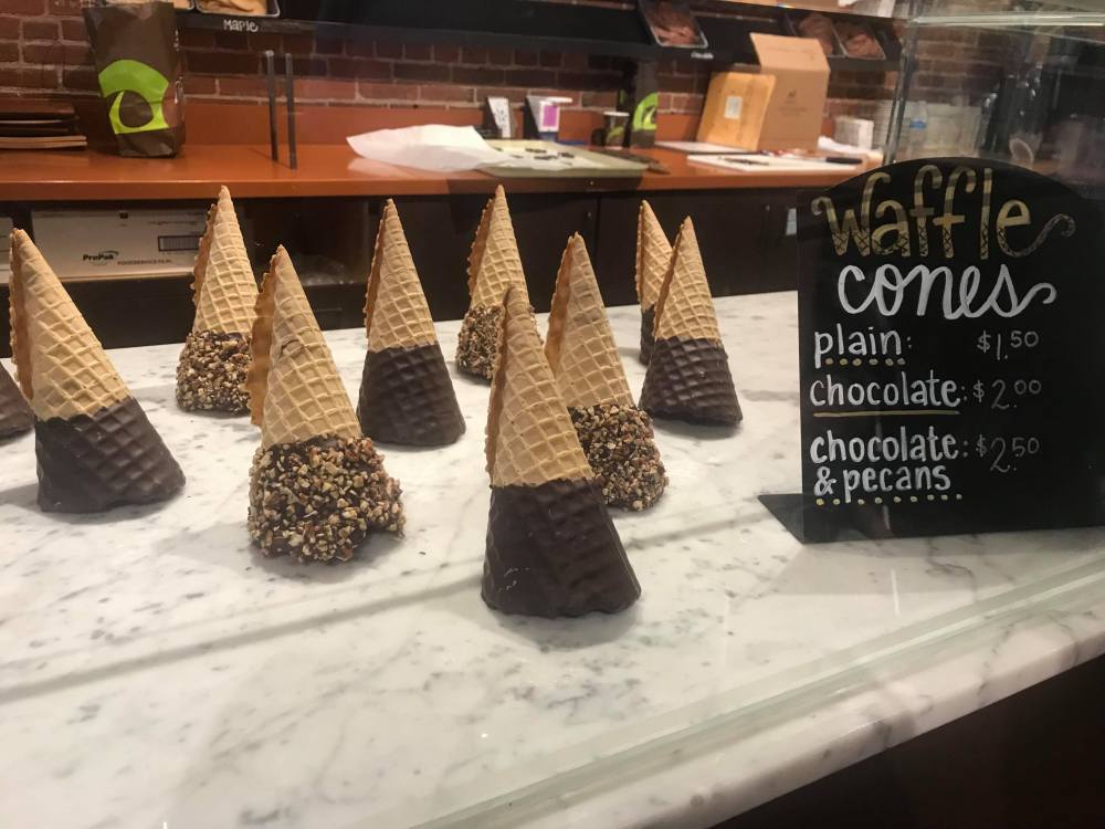 Waffle cone diversity