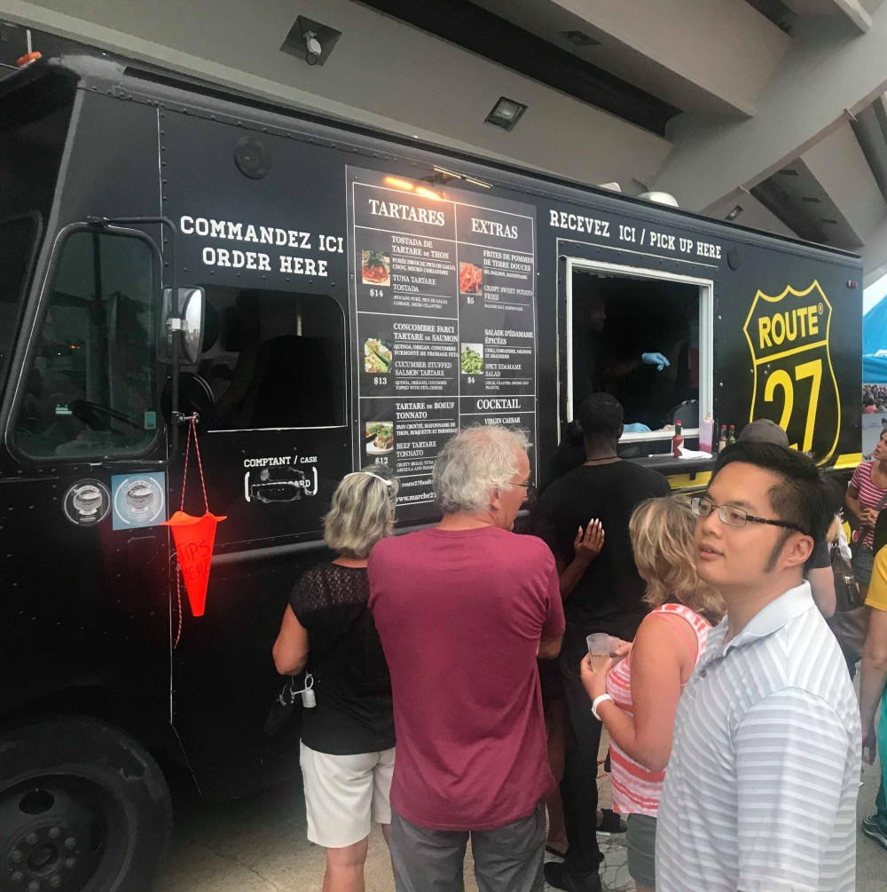 Henry waiting for tartare