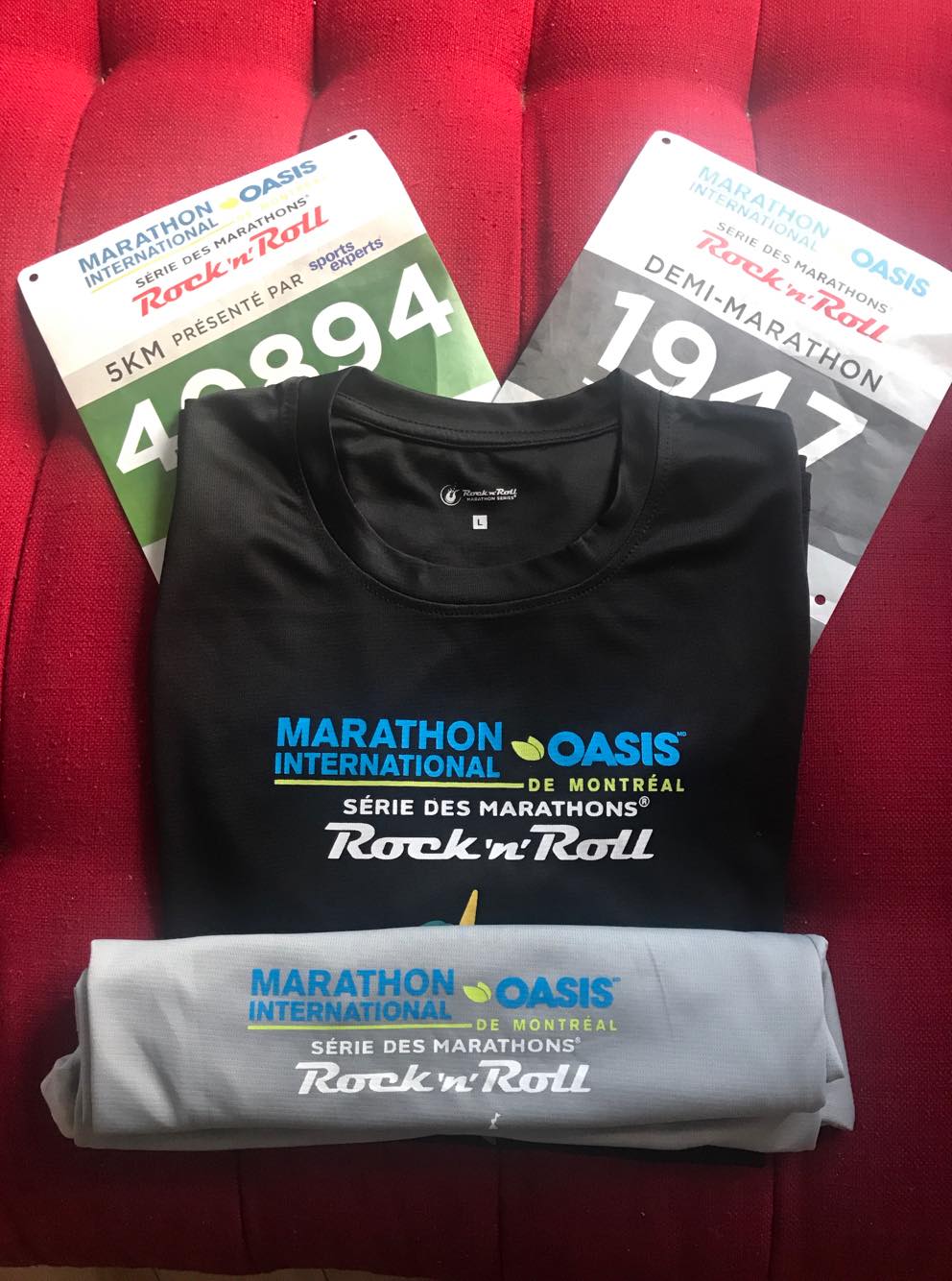 Rock'nRoll bibs and t-shirts