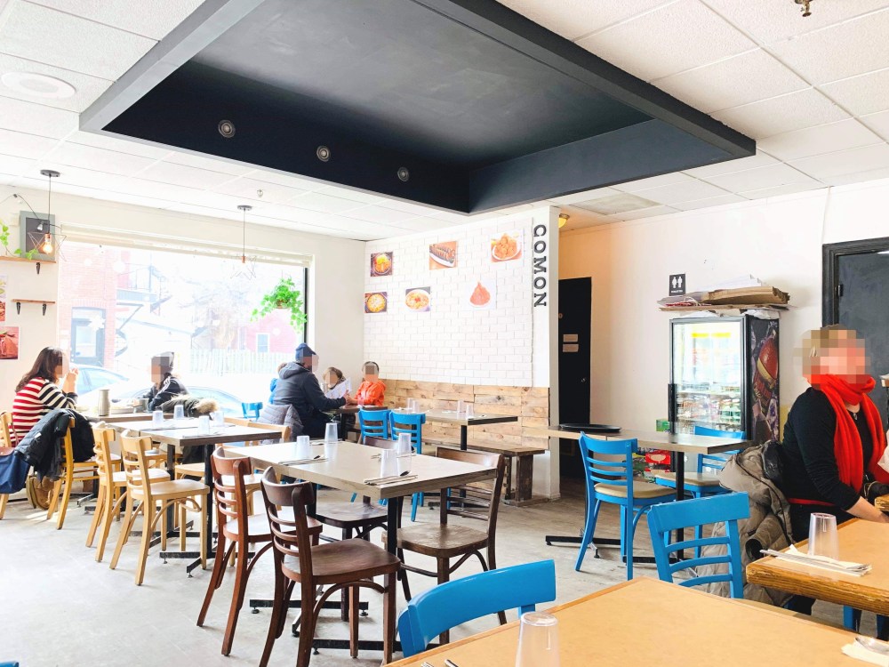 Dining room during the day