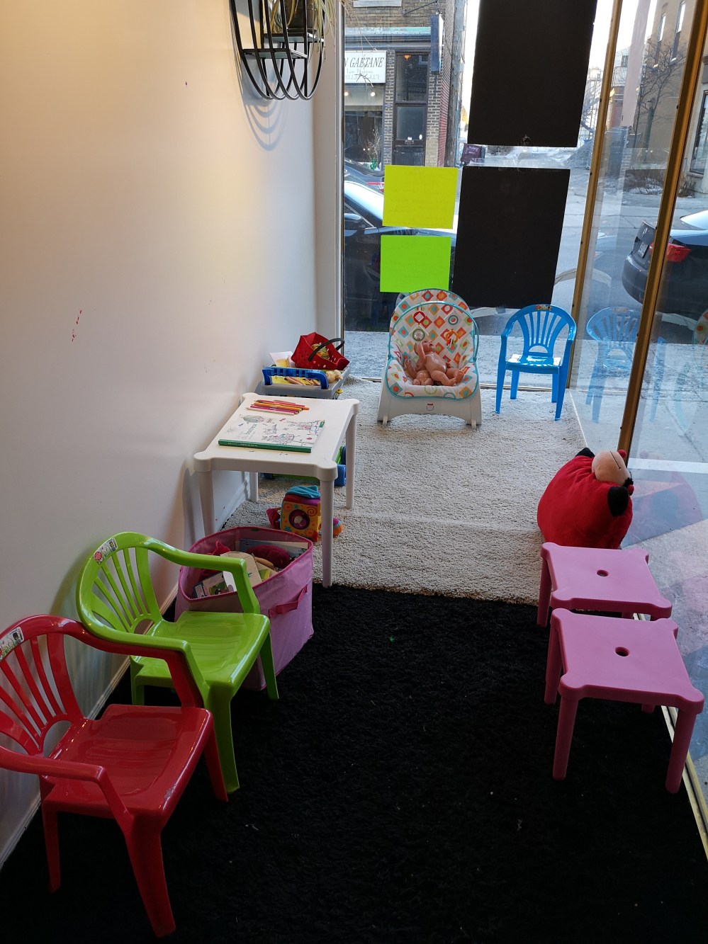 An entire kids' corner