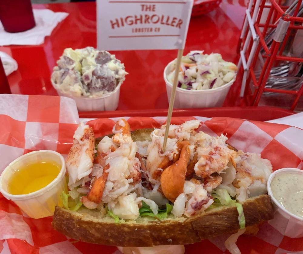 Look at all that lobster