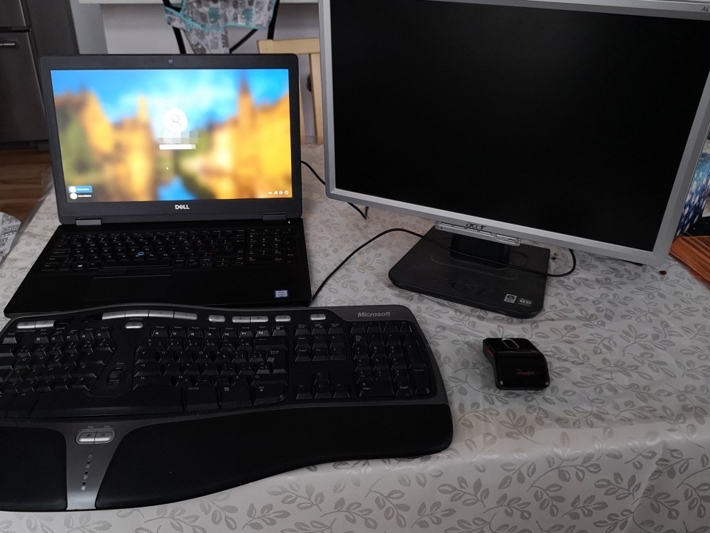 Everyone knows dining tables are fine workdesks, right?